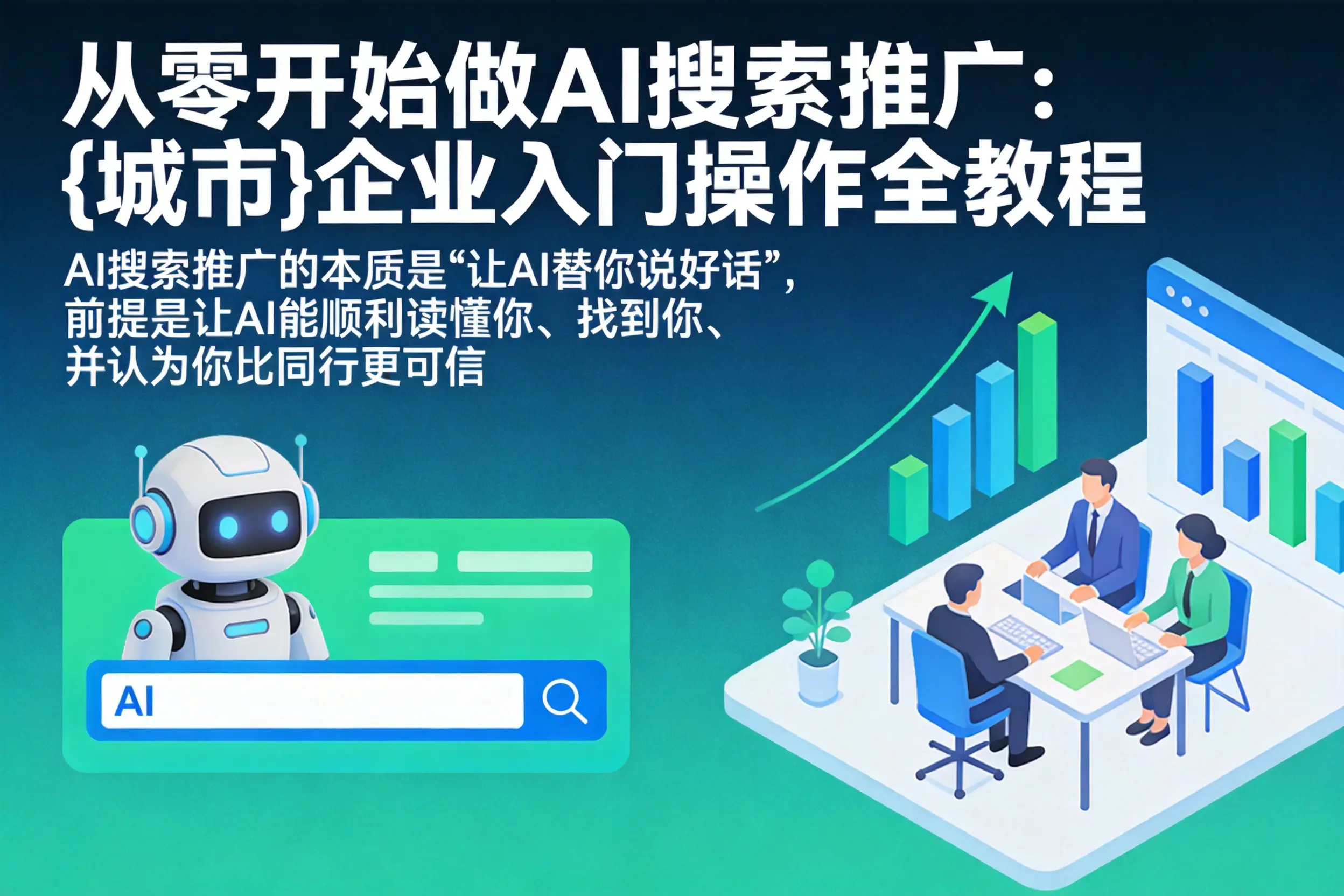 从零开始做AI搜索推广：包头企业入门操作全教程