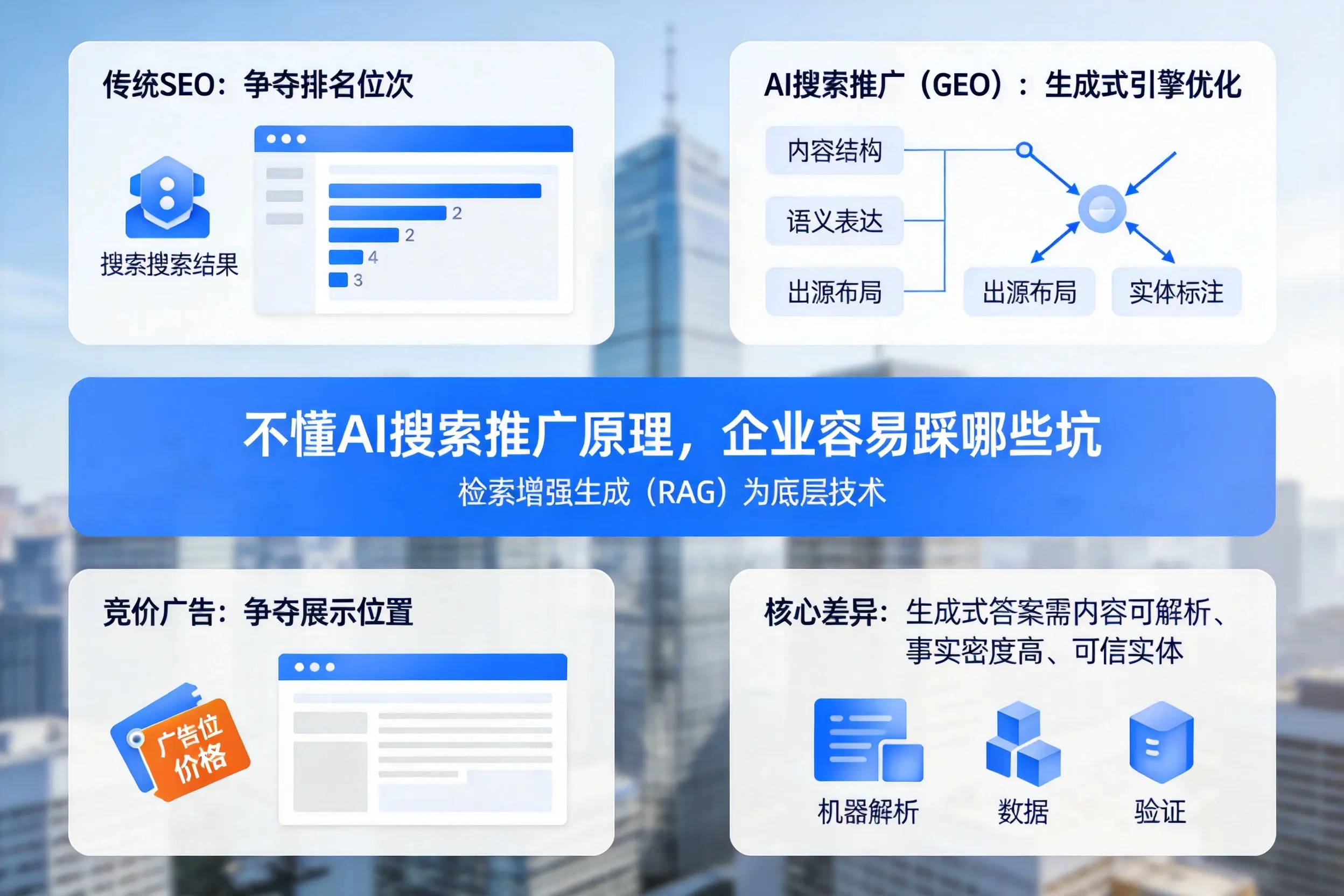 不懂AI搜索推广原理，包头企业容易踩哪些坑