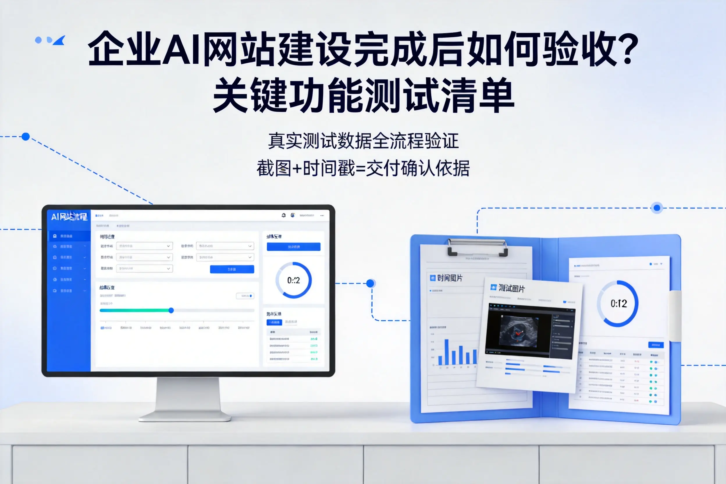 包头企业AI网站建设完成后如何验收?关键功能测试清单